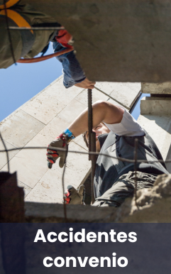 Afianzamiento de cantidades (2) Accidentes convenio en la construcción