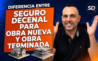 Diferencia entre seguro decenal obra nueva y obra terminada